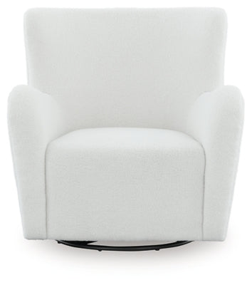 Rowenburg Swivel Glider Accent Chair - Furniture World
