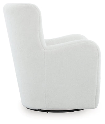 Rowenburg Swivel Glider Accent Chair - Furniture World