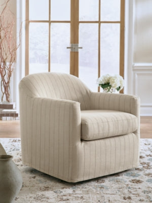 Valwick Swivel Accent Chair - Furniture World