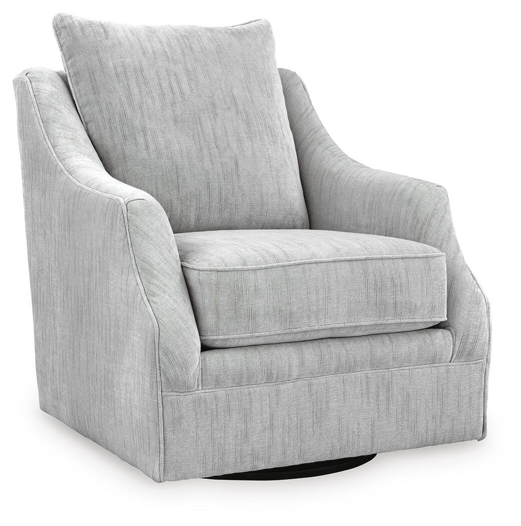 Gubbins Swivel Accent Chair - Furniture World