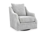 Gubbins Swivel Accent Chair - Furniture World