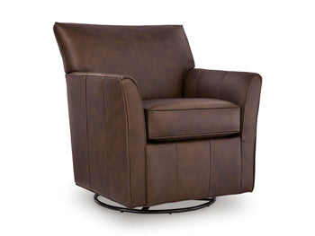 Braydunn Swivel Glider Accent Chair - Furniture World