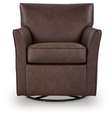 Braydunn Swivel Glider Accent Chair - Furniture World