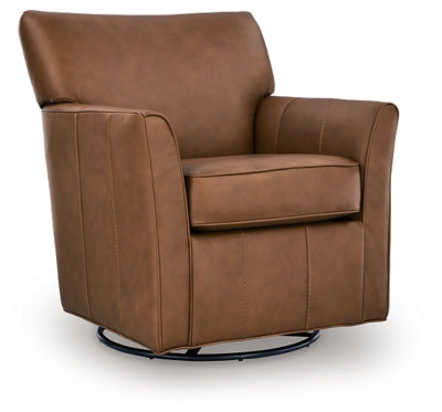 Braydunn Swivel Glider Accent Chair - Furniture World