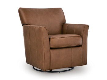 Braydunn Swivel Glider Accent Chair - Furniture World