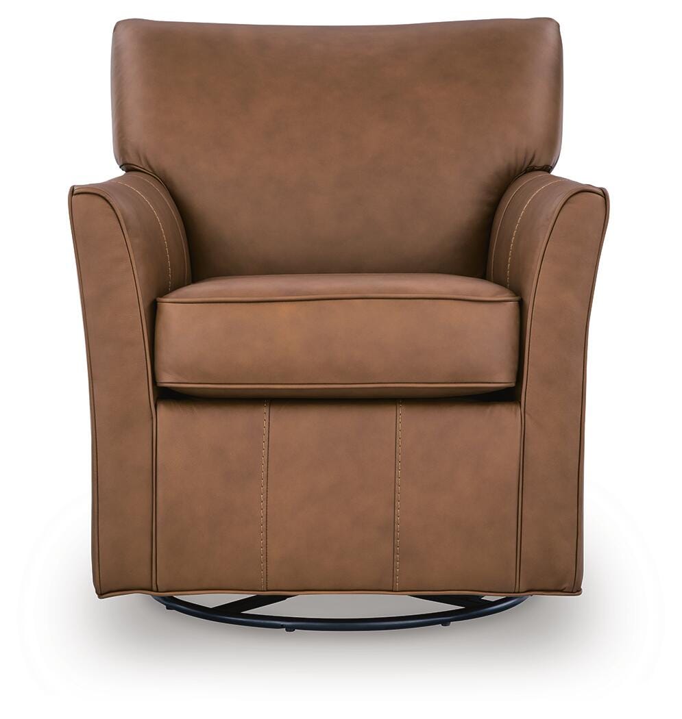 Braydunn Swivel Glider Accent Chair - Furniture World