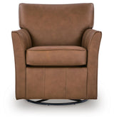 Braydunn Swivel Glider Accent Chair - Furniture World