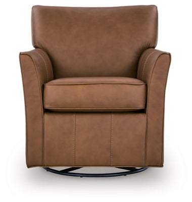 Braydunn Swivel Glider Accent Chair - Furniture World
