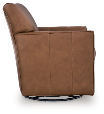 Braydunn Swivel Glider Accent Chair - Furniture World