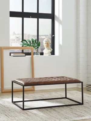 Junsor Coffee Table Ottoman - Furniture World