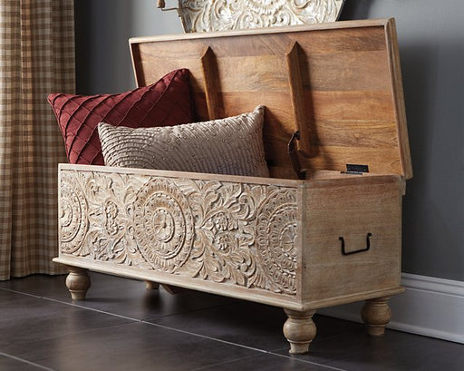 Fossil Ridge Storage Bench - Furniture World