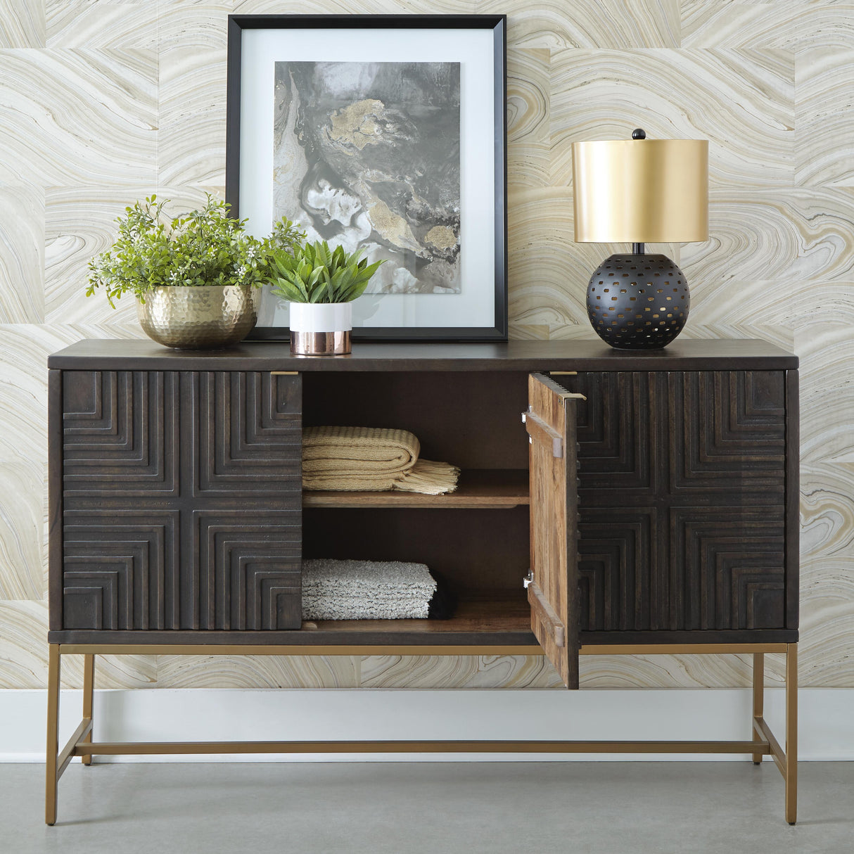 Elinmore Accent Cabinet - Furniture World