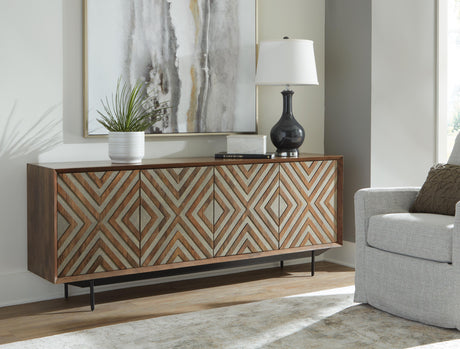 Dreggan Accent Cabinet - Furniture World
