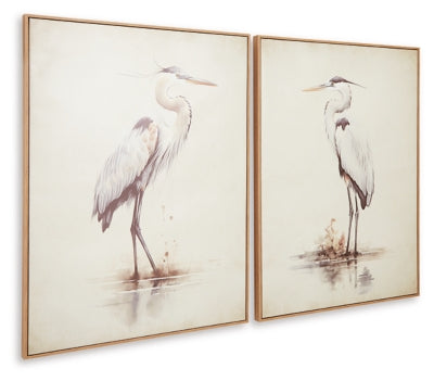 Aubinell Wall Art (Set of 2) - Furniture World