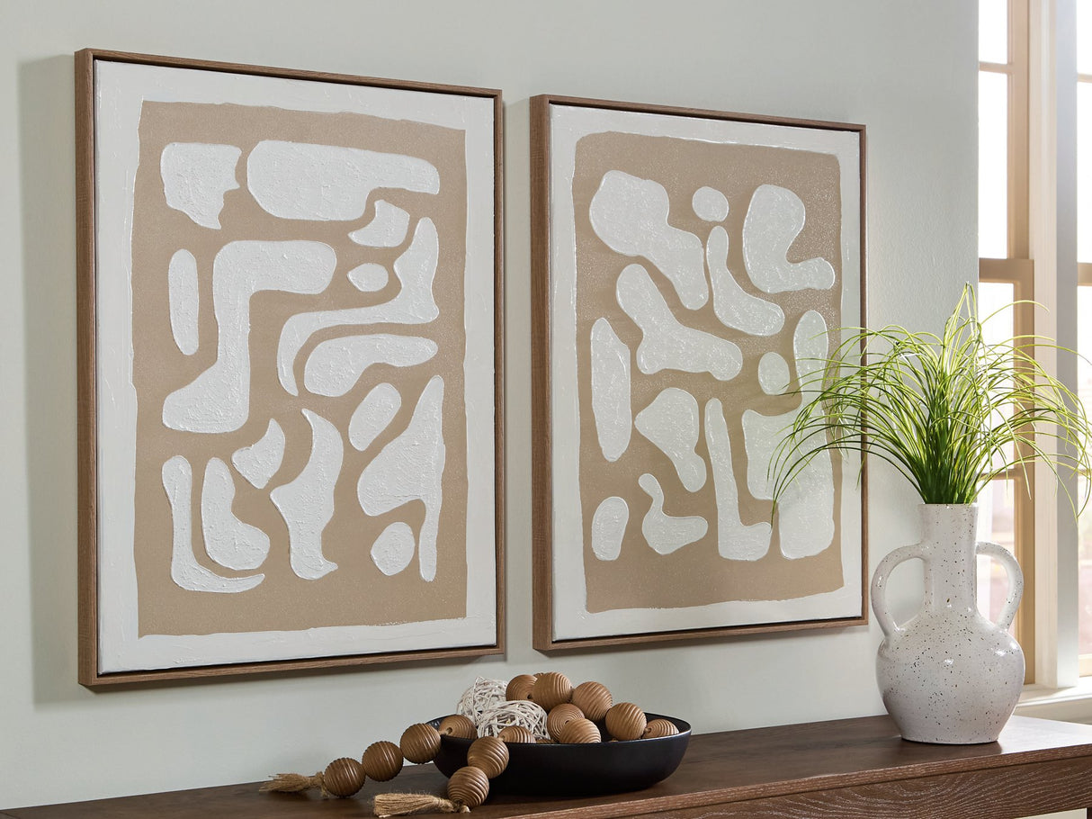 Waldett Wall Art (Set of 2) - Furniture World