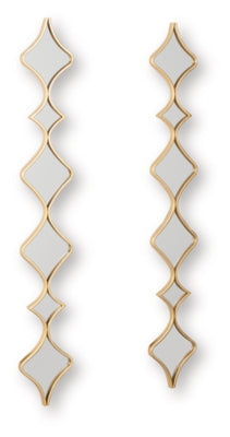 Harriswood Accent Mirror Set (Set of 2) - Furniture World