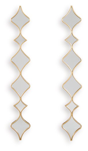 Harriswood Accent Mirror Set (Set of 2) - Furniture World