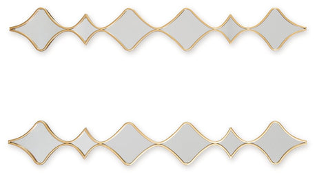 Harriswood Accent Mirror Set (Set of 2) - Furniture World