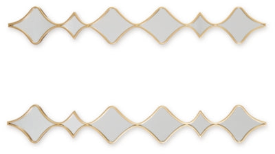 Harriswood Accent Mirror Set (Set of 2) - Furniture World