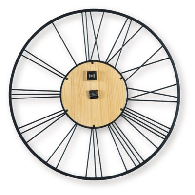 Brockett Wall Clock - Furniture World