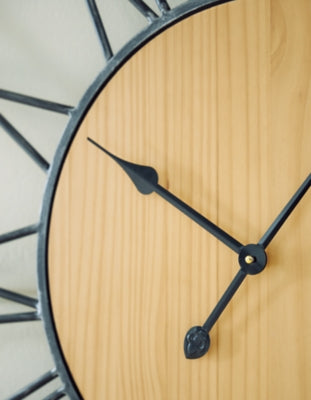 Brockett Wall Clock - Furniture World