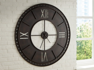 Lytle Wall Clock - Furniture World