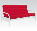 Acme 8" Full Futon Mattress in Red/Black 02812 - Furniture World