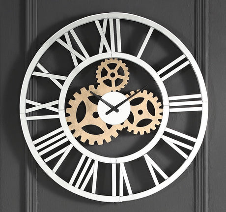 Acilia Mirrored Wall Clock - Furniture World