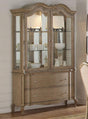 Acme Chelmsford Hutch and Buffet in Antique Taupe 66054 - Furniture World