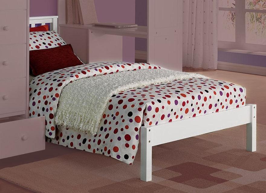 Acme Freya Twin Bed in White 37152 - Furniture World