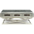 Acme Furniture Brancaster Coffee Table in Aluminum 83555 - Furniture World