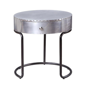 Acme Furniture Brancaster End Table in Aluminum 84882 - Furniture World
