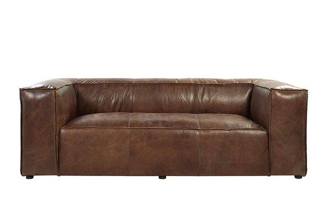 Acme Furniture Brancaster Sofa in Retro Brown 53545 - Furniture World