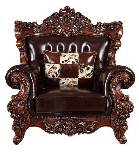 Acme Furniture Forsythia Chair in Espresso 53072 - Furniture World