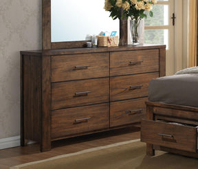 Acme Merrilee Drawer Dresser in Oak 21685 - Furniture World