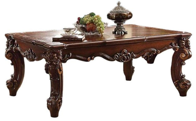 Acme Vendome Rectangular Coffee Table in Cherry 83130 - Furniture World