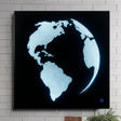 Adamas Smoky Glass & Faux Crystal Wall Art (LED) - Furniture World