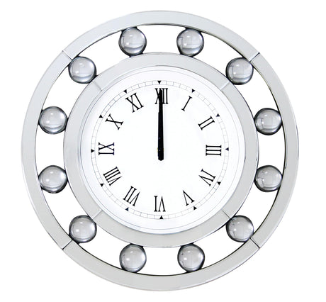 Boffa Mirrored Wall Clock - Furniture World