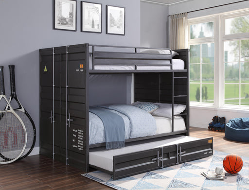 Cargo Gunmetal Bunk Bed (Full/Full) image