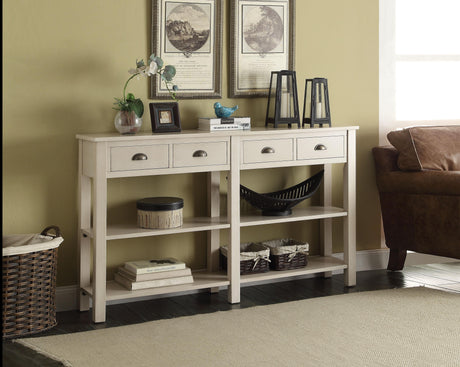 Galileo Cream Console Table - Furniture World