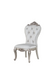 Gorsedd Cream Fabric & Antique White Side Chair image