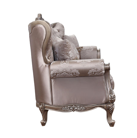 Jayceon - Sofa - Fabric & Champagne - Furniture World