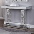 Kachina Mirrored & Faux Gems Console Table - Furniture World