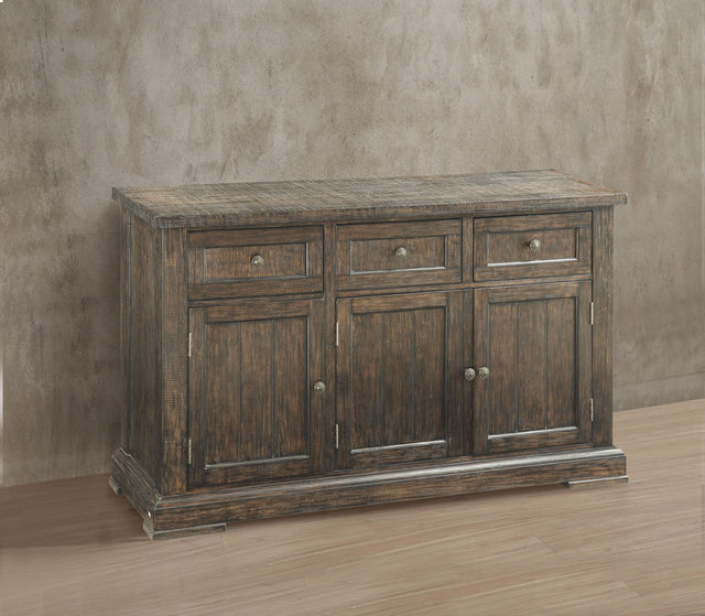 Landon Salvage Brown Server - Furniture World