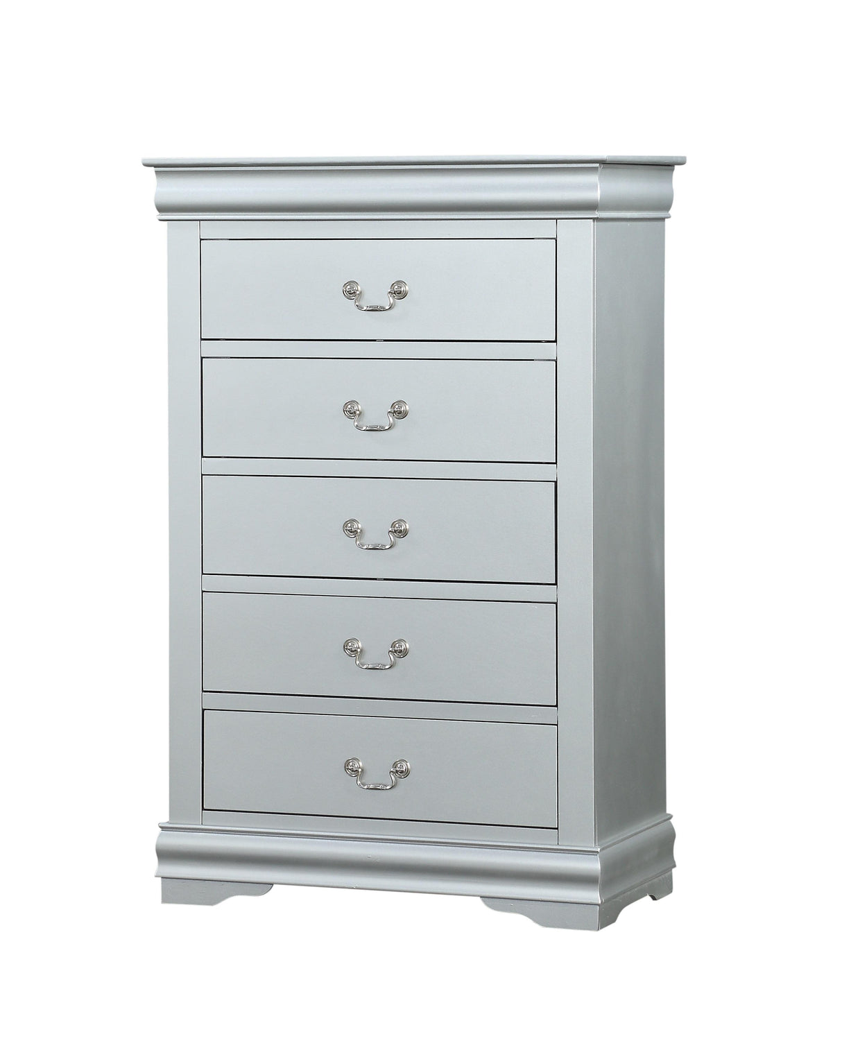 Louis Philippe Platinum Chest - Furniture World