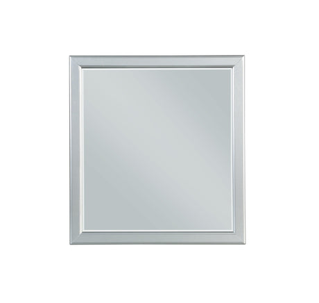 Louis Philippe Platinum Mirror - Furniture World