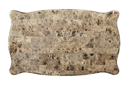 Shalisa Marble & Walnut Coffee Table - Furniture World
