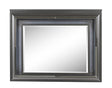Sawyer Metallic Gray Mirror (LED) - Furniture World