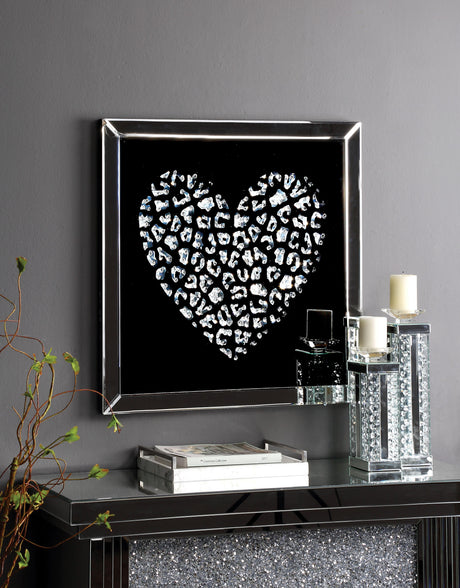 Talisha Mirrored Wall Art - Furniture World