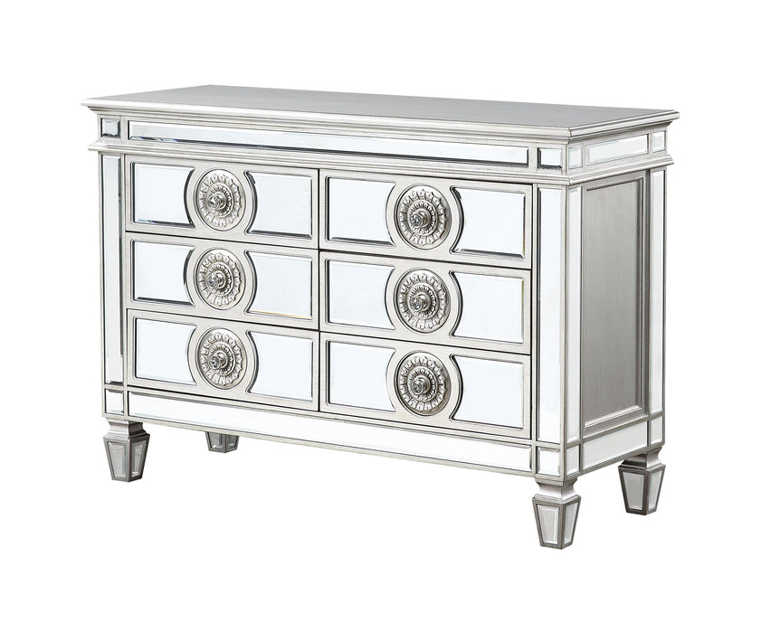 Varian Mirrored & Antique Platinum Server image